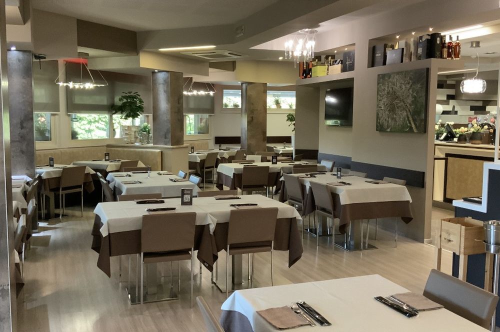Un angolo della sala interna